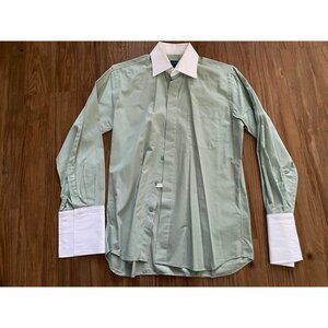 Modena French Cuff Button Up Shirt (Regular Fit 15.5 32/33)